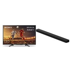 Sony KD32W800P1U W800 BRAVIA 32" LED HD Ready HDR Smart Android TV, Black, F Rated