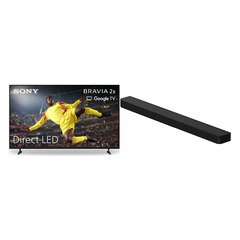 Sony K43S25M2PB.UKA BRAVIA 2 II 43" LCD Smart Television, 4K Ultra HD, Black, E Rated