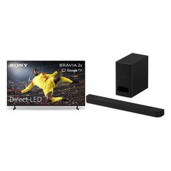 Sony K75S25M2PB.UKA BRAVIA 2 II 75" LCD Smart Television, 4K Ultra HD, Black, E Rated