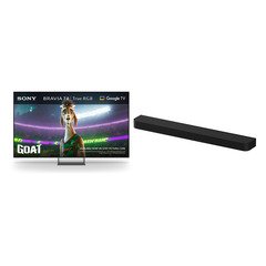 Sony K75XR75M2PB BRAVIA 7 II 75" Mini RGB Smart Television, 4K Ultra HD, Black, C Rated