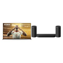 Sony K55XR8M25BP.UKA BRAVIA 8 II 55" OLED Smart Television, 4K Ultra HD, Black, F Rated