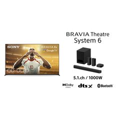 Sony K65XR8M25B.UKA BRAVIA 8 II 65" OLED Smart Television, 4K Ultra HD, Black, F Rated