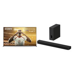 Sony K55XR8M25BP.UKA BRAVIA 8 II 55" OLED Smart Television, 4K Ultra HD, Black, F Rated
