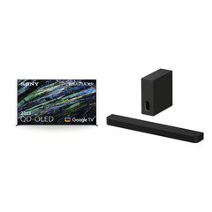 Sony XR77A95LPU A95L BRAVIA XR 77" QD-OLED 4K Ultra HD Smart TV, Black, F Rated
