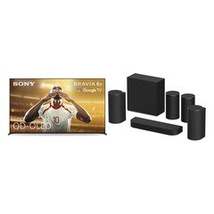 Sony K65XR8M25B.UKA BRAVIA 8 II 65" OLED Smart Television, 4K Ultra HD, Black, F Rated