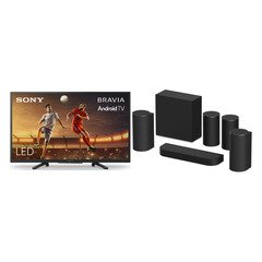 Sony KD32W800P1U W800 BRAVIA 32" LED HD Ready HDR Smart Android TV, Black, F Rated