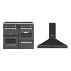 Stoves RCA RICH 110Ei TCH AN 110cm Induction Range Cooker, Grey, A Rated