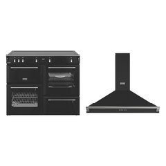Stoves DX RCA RICH 110Ei ZLS 110cm Induction Range Cooker, Black, A Rated