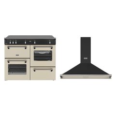 Stoves RCA RICH 110Ei TCH CR 110cm Induction Range Cooker, Cream, A Rated