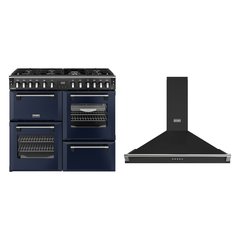 Stoves DX RCA RICH 100DF MBL 100cm Dual Fuel Range Cooker, Midnight Blue, A Rated