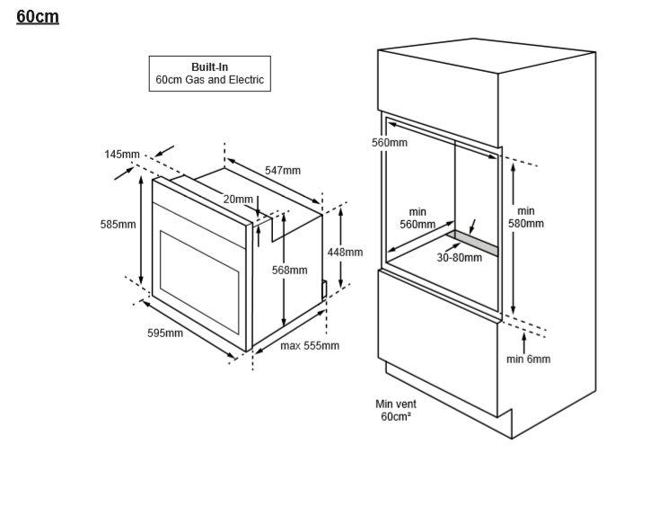 Buy Belling BI602G Stainless Steel Single Built In Gas Oven (444444791