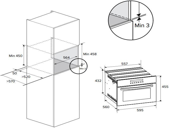 Buy CDA VK903SS BuiltIn Combination Microwave Stainless Steel