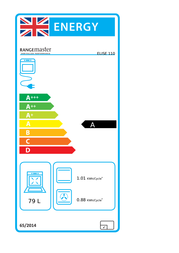 Rangemaster Elise ELS110DFFSL 110cm Dual Fuel Range Cooker Slate