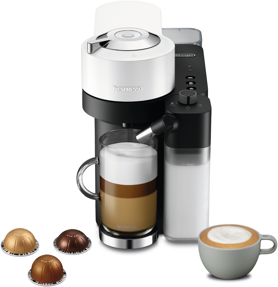 Nespresso by DeLonghi ENV300.W Vertuo Lattissima Coffee Machine