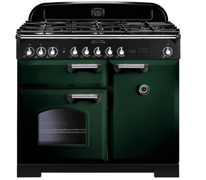 Buy Rangemaster CDL100DFFRG/C Classic Deluxe Racing Green with Chrome