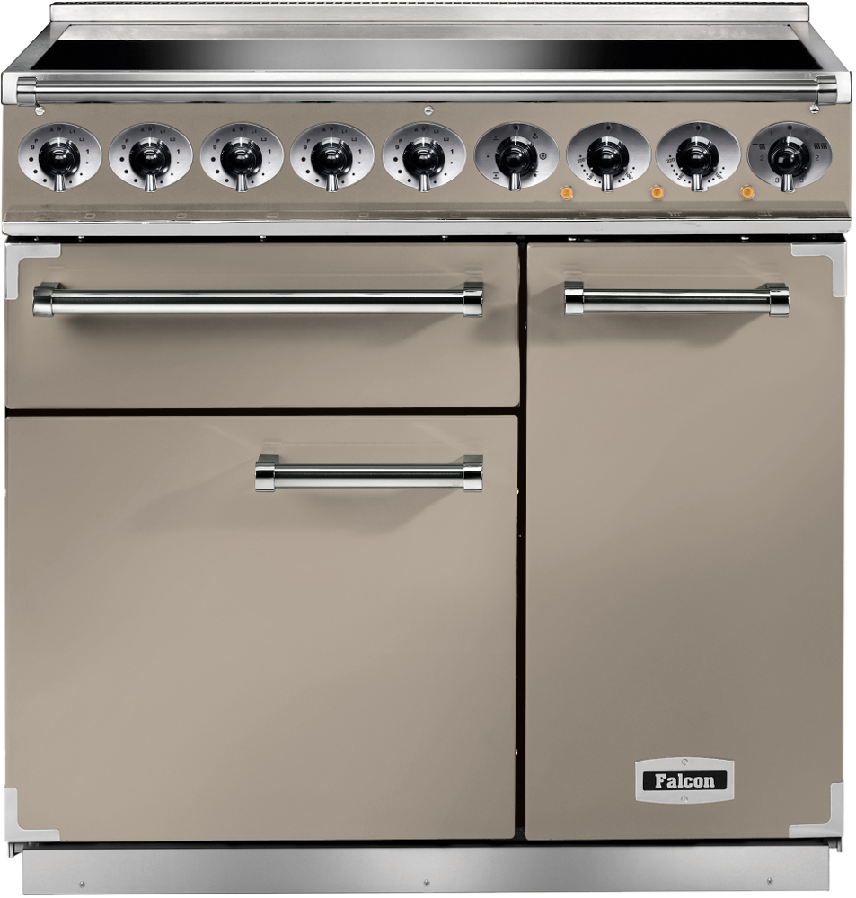 Buy Falcon F900DXEIFN/NEU 900 Deluxe Fawn with Chrome Trim 90cm