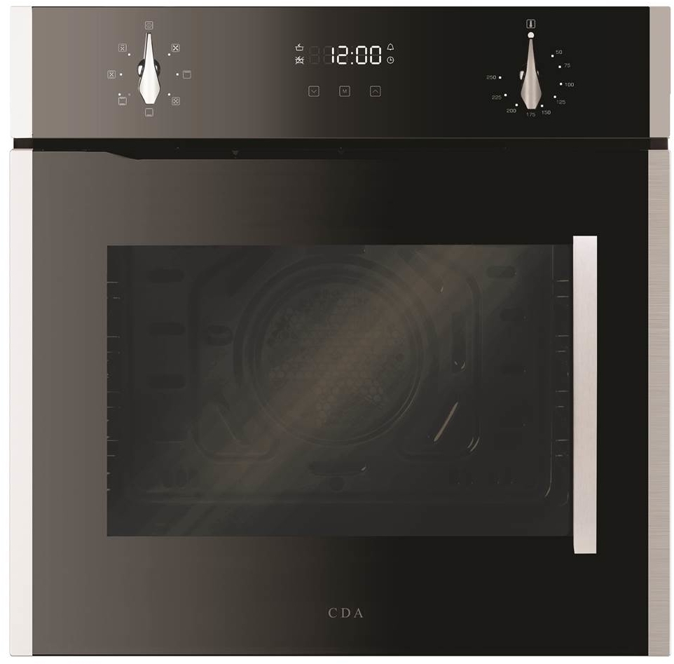 CDA SC621SS BuiltIn Electric Single Oven in Stainless Steel, 59 Litre Capacity, A Rated
