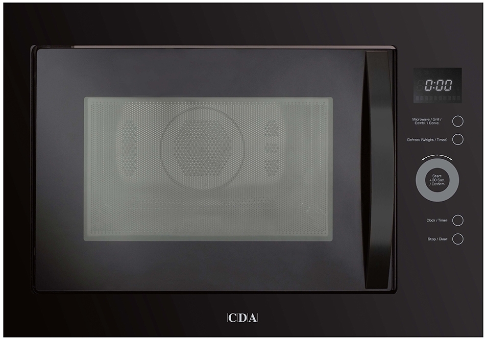 Cda Black/Light Vm452bl Built In Microwave, Grill & Convection Oven - Image 4