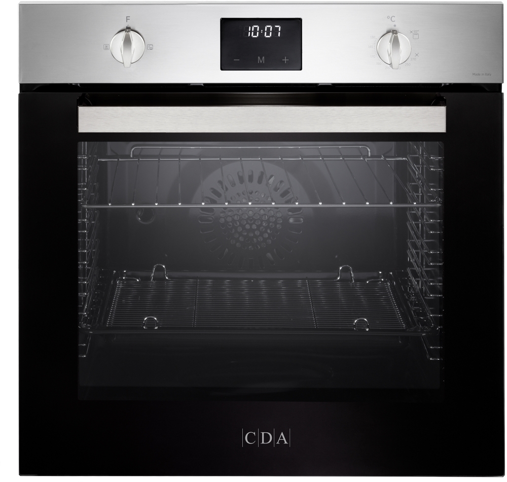 CDA SG121SS BuiltIn Gas Single Oven in Stainless Steel, 70 Litre Capacity, A Rated