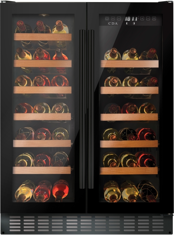 Cda Black Fwc624bl Wine Cooler