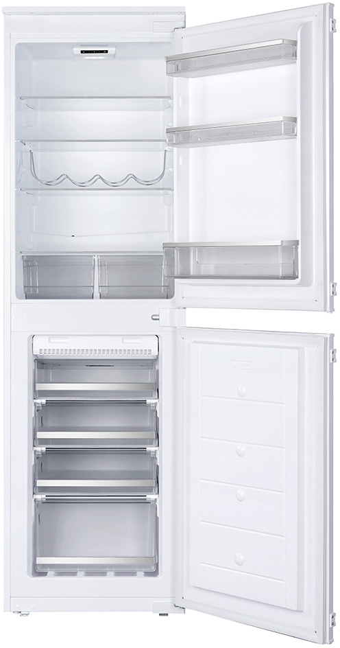 CDA FW725 Integrated 50/50 Fridge Freezer, 224L Total Capacity, White, 1769 x 540 x 540 mm