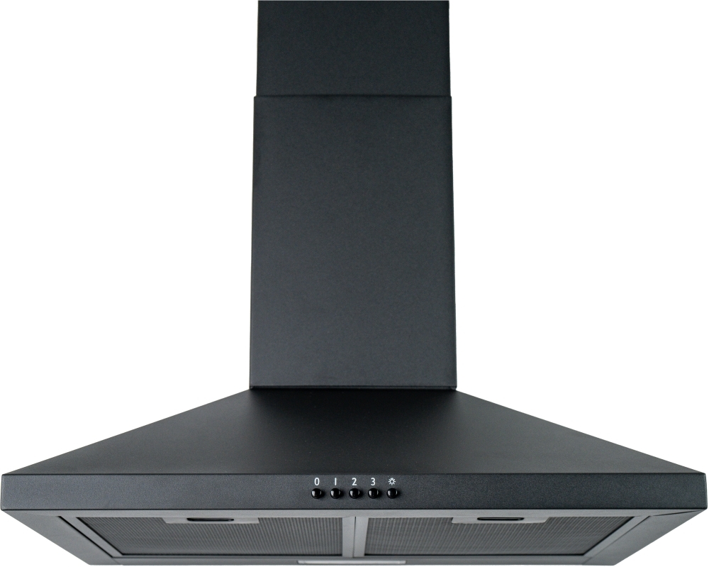 CDA - SCCH60BL - Chimney Cooker Hood - 60cm - A-Rated Energy Efficiency SCCH60BL