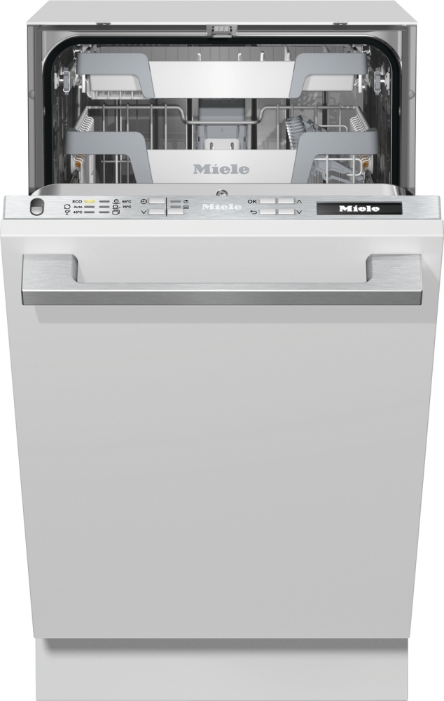 Miele 12153420 Dishwasher 45cm Slimline Integrated 10 Place Settings B Rated AutoOpen QuickPowerWash