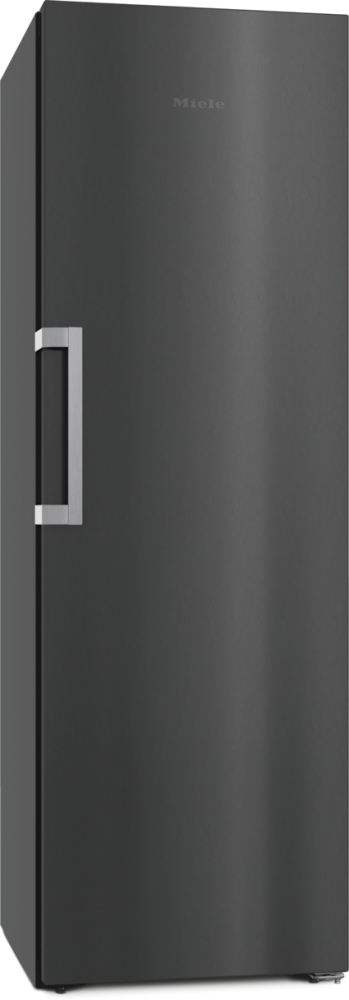 Miele KS4783DD BST BlackSteel Tall Larder Fridge, D Rated, Freestanding, 12431090