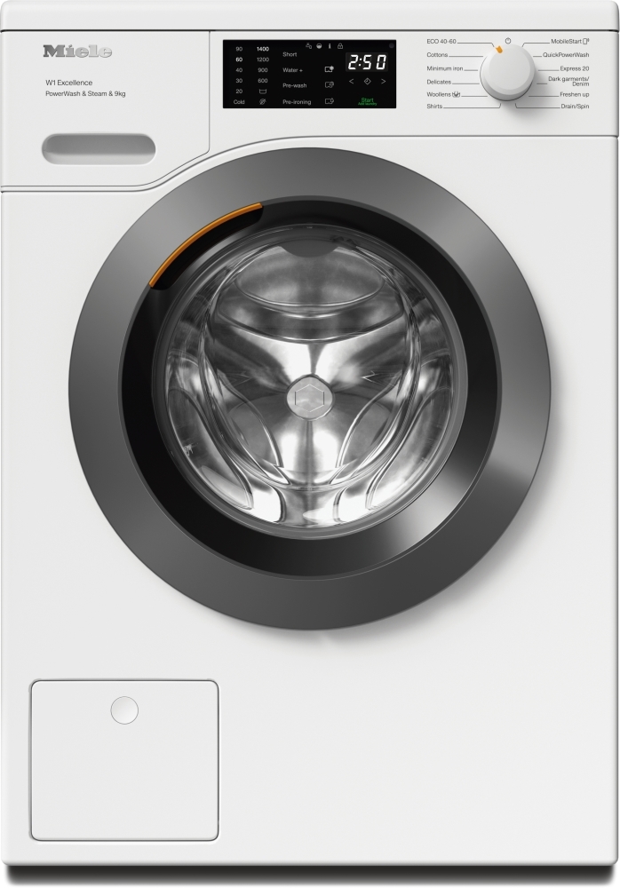 Miele - WED385 WCS - Freestanding Washing Machine - 9kg - 1400 Spin - White WED385 WCS