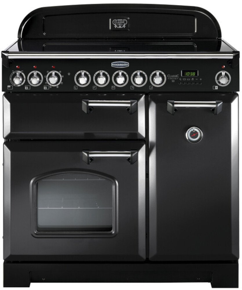 Rangemaster Classic Deluxe CDL90EICB/C 90cm Induction Range Cooker