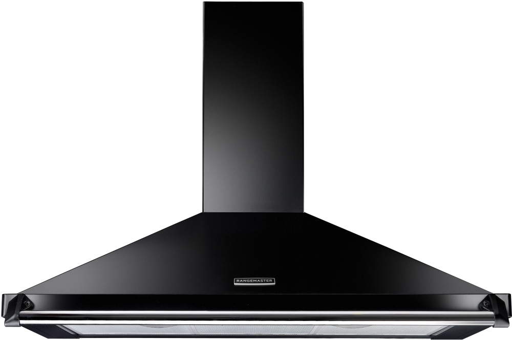 Rangemaster 90cm Chimney Cooker Hood - Black - Image 3