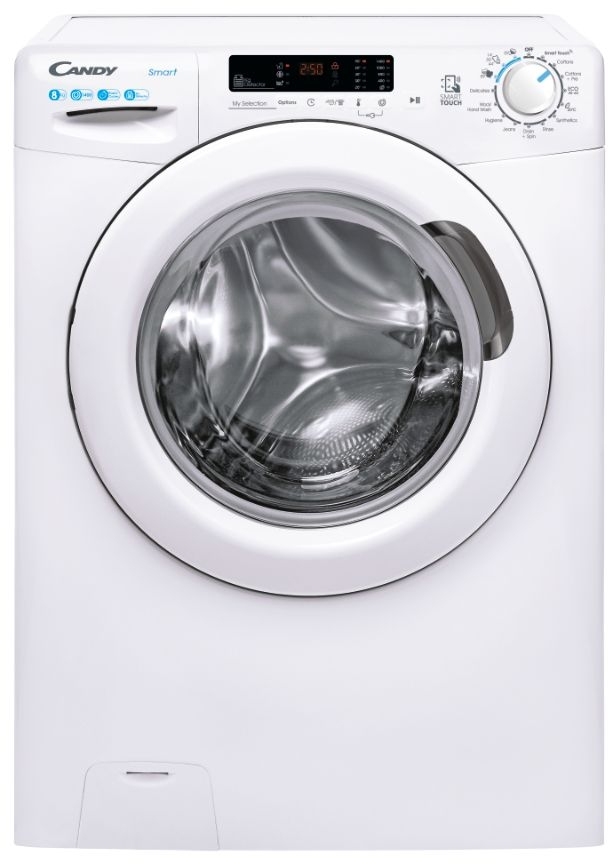 Candy CS 1482DW4/1-80 Washing Machine - 8kg Load - 1400rpm Spin - White - Freestanding CS 1482DW4/1-80