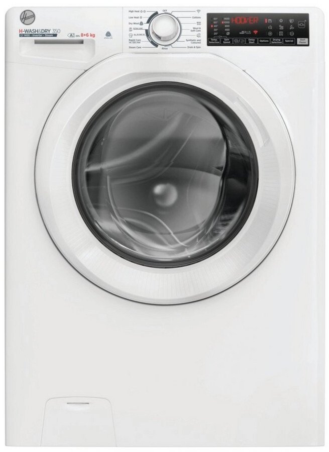 Hoover H3DPS4866TAM6 8kg/6kg Washer Dryer - 1400rpm - White - D Energy Rated H3DPS4866TAM6