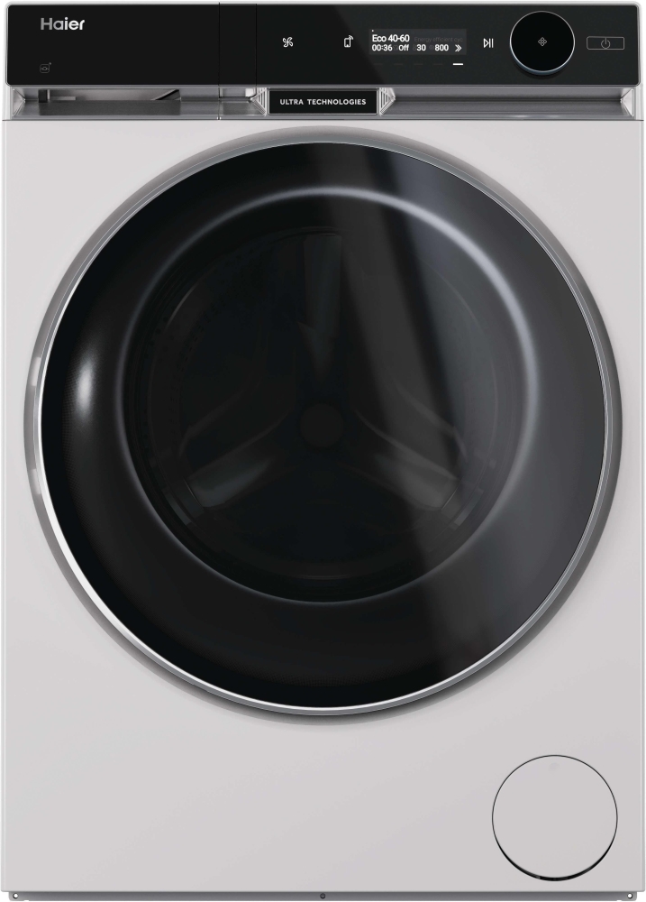 Haier - HWD120BD16397EUK - Washer Dryer - 12kg Wash 7kg Dry - 1600 Spin - White HWD120BD16397EUK