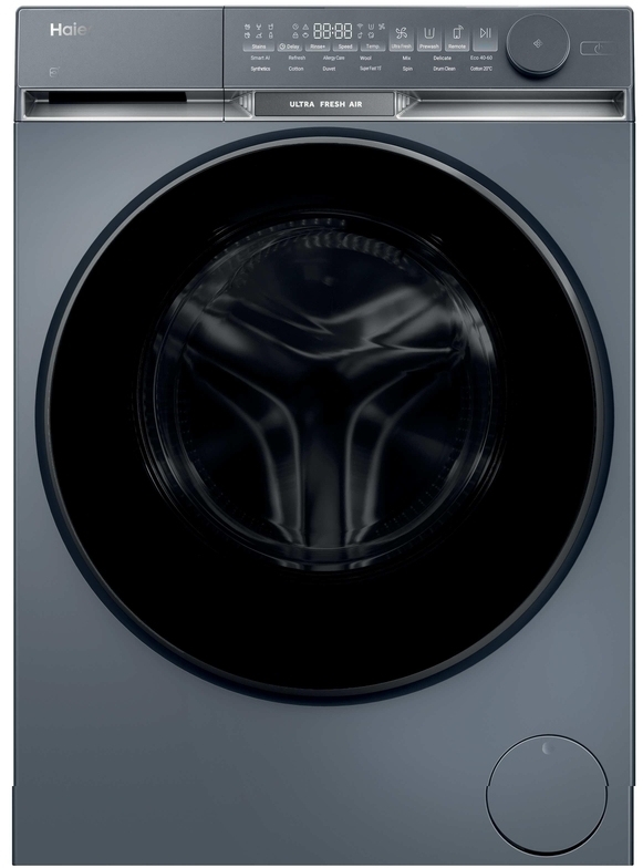 Haier HW100-B14387GUUK 10kg Washing Machine 1400 RPM Grey HW100-B14387GUUK