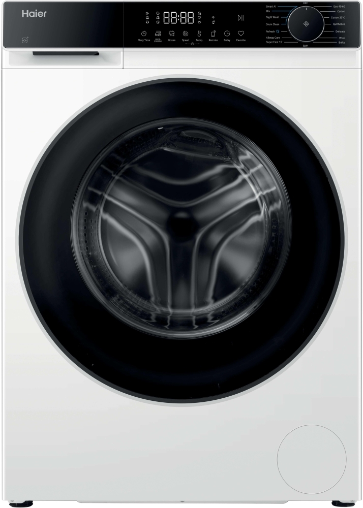 Haier HW100BP14357UUK X5 Freestanding Washing Machine, 10kg Load, 1400 Spin, White