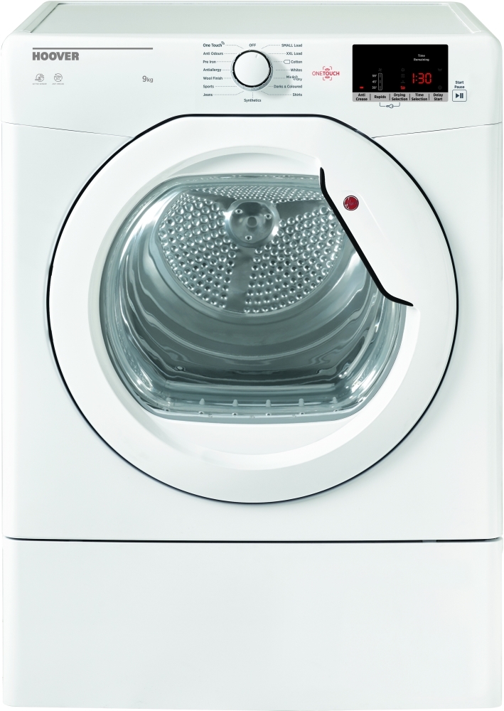 Hoover Vented Tumble Dryer 9kg White C Energy Rated