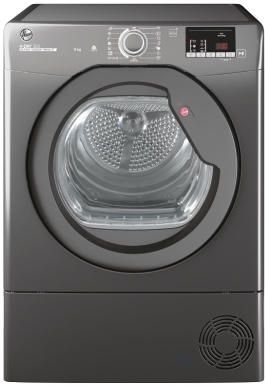Hoover H-Dry 300 Condenser Tumble Dryer 9kg Anthracite HLE C9DRGR-80 - Image 3