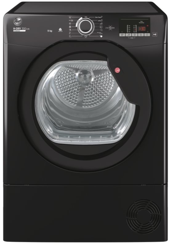 Hoover HLE C9DGB 9kg Condenser Tumble Dryer - Black - B Energy Rating HLE C9DGB