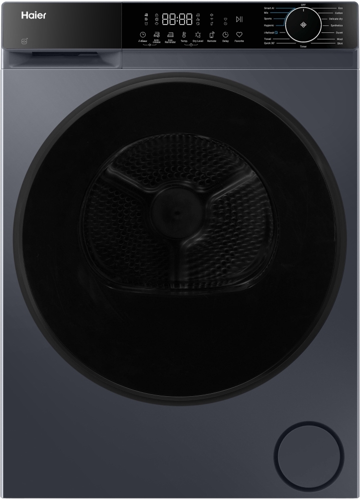 Haier X5 HD90-D357AGU1-UK Wifi Connected Heat Pump Tumble Dryer Graphite A++ Rated Graphite - Image 7