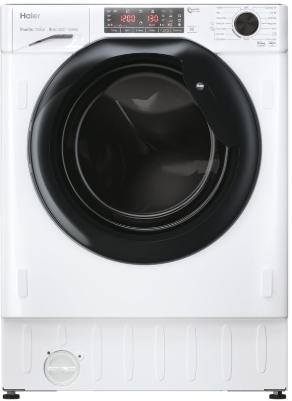 Haier HWDQ90B416FWB-UK Series 4 Integrated Washer Dryer
