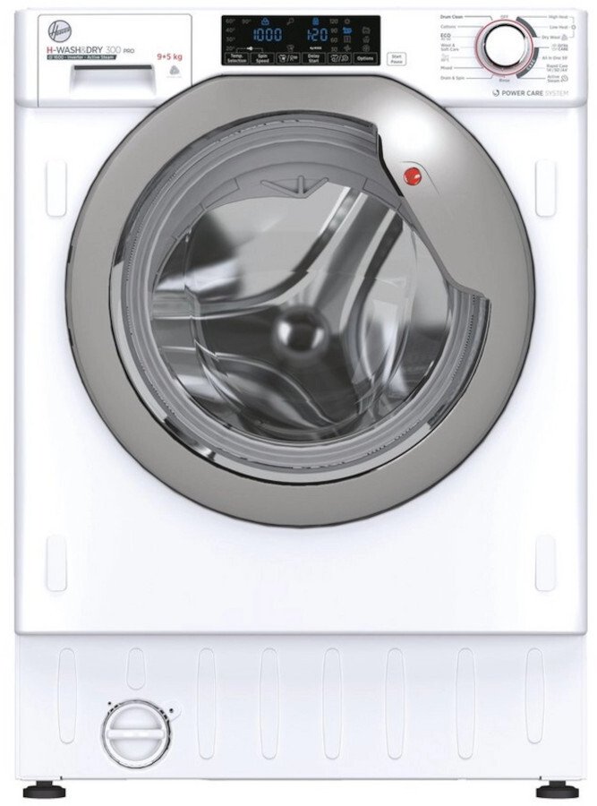 Hoover White Hbdos695tamse Integrated Washer Dryer