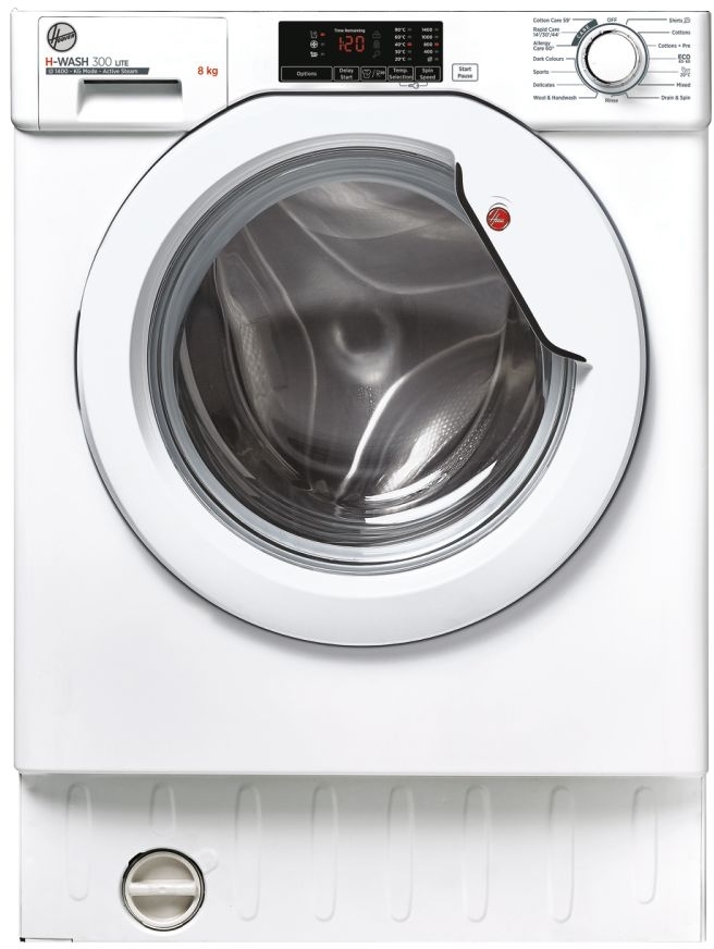 Hoover HBWS 48D1W4J-80 8kg 1400RPM Integrated Washing Machine White HBWS 48D1W4J-80