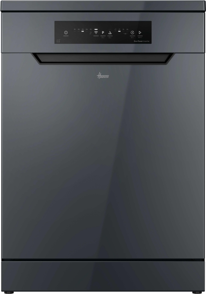 Hoover Freestanding Dishwasher - 14 Place Settings - C Energy Rating - Anthracite HFP 4C7E0A-80