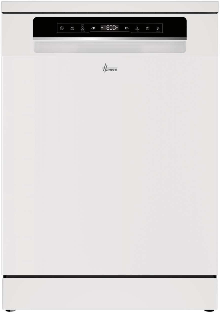 Hoover White Hfp 4D9f0w1-80 Freestanding Dishwasher 14 Place Settings - Image 2