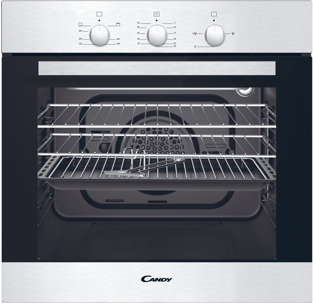 Candy OVGF12X 54L Stainless Steel Built-In Natural Gas Oven OVGF12X