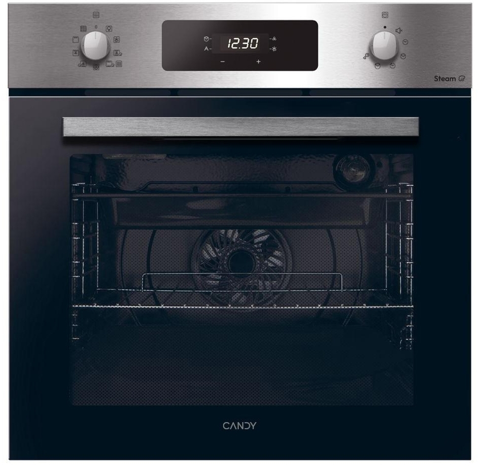Candy CM955XRL/CN Built-In Electric Single Oven - 70L - Pyrolytic - Black F CM955XRL/CN
