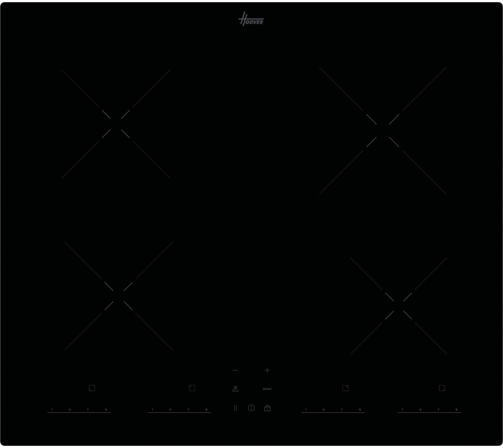 Hoover Induction Hob, 33803691 Black His647mcar1