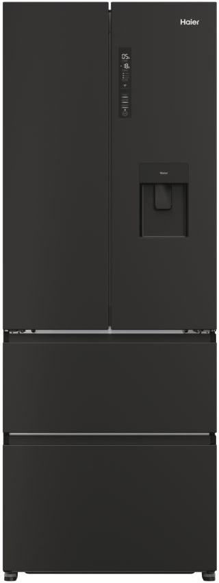 Haier Hfr5719ewpb Fridge Freezer - Slate Black, Black - Image 2