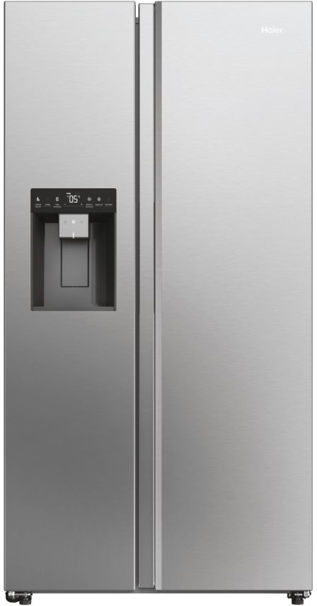 Haier HSW59F18DIMM American Fridge Freezer - Stainless Steel - 601L Total Capacity - D Energy Rated HSW59F18DIMM